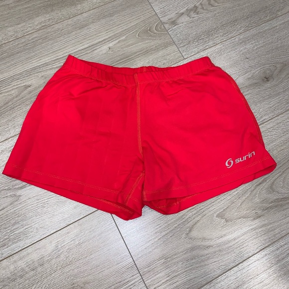 SURIN Sport red shorts (S) - Picture 1 of 3